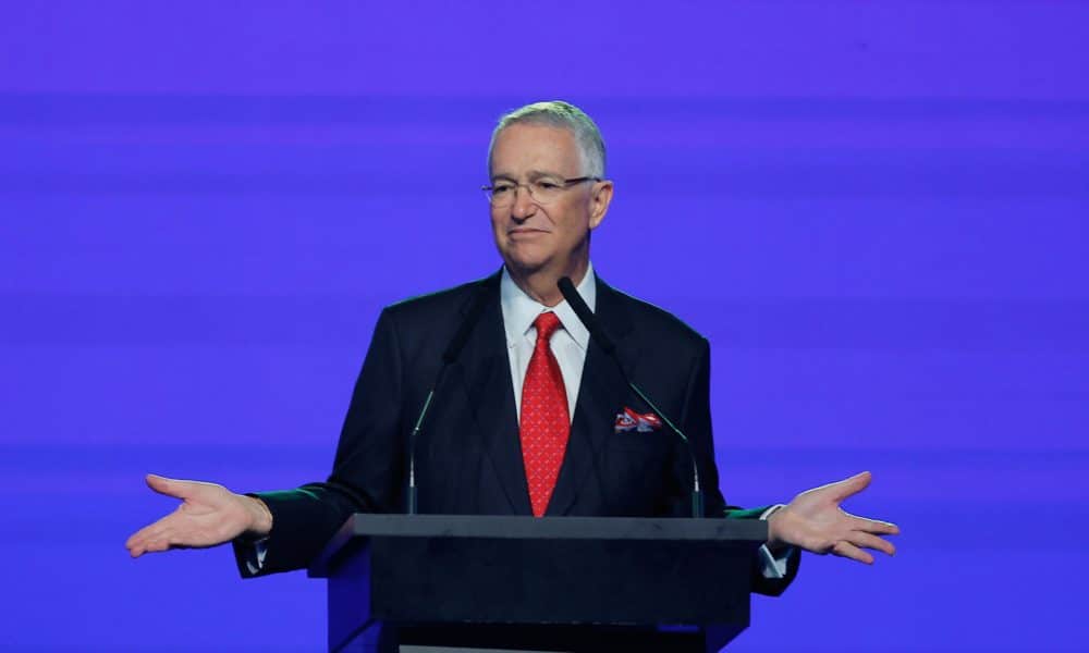 Fotografía de archivo donde aparece el empresario mexicano Ricardo Salinas. EFE/ Juan Ignacio Roncoroni