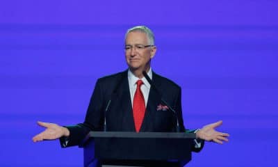 Fotografía de archivo donde aparece el empresario mexicano Ricardo Salinas. EFE/ Juan Ignacio Roncoroni