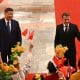 Beijing (China), 04/12/2025.- France’s President Emmanuel Macron (R) gestures towards children next to China’s President Xi Jinping (L) during a welcome ceremony at the Great Hall of the People in Beijing, China, 04 December 2025. (Francia) EFE/EPA/ADEK BERRY / POOL
