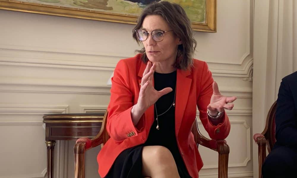 Fotografía de archivo de la comisaria europea de Medioambiente, Jessika Roswall. EFE/ Paula Cabaleiro