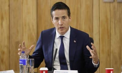 Fotografía de archivo donde aparece el senador estadounidense Bernie Moreno. EFE/ Mauricio Dueñas Castañeda