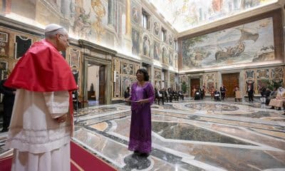 El papa León XIV en el Vaticano. EFE/ Simone Risoluti/Vatican Media SOLO USO EDITORIAL/SOLO DISPONIBLE PARA ILUSTRAR LA NOTICIA QUE ACOMPAÑA (CRÉDITO OBLIGATORIO)