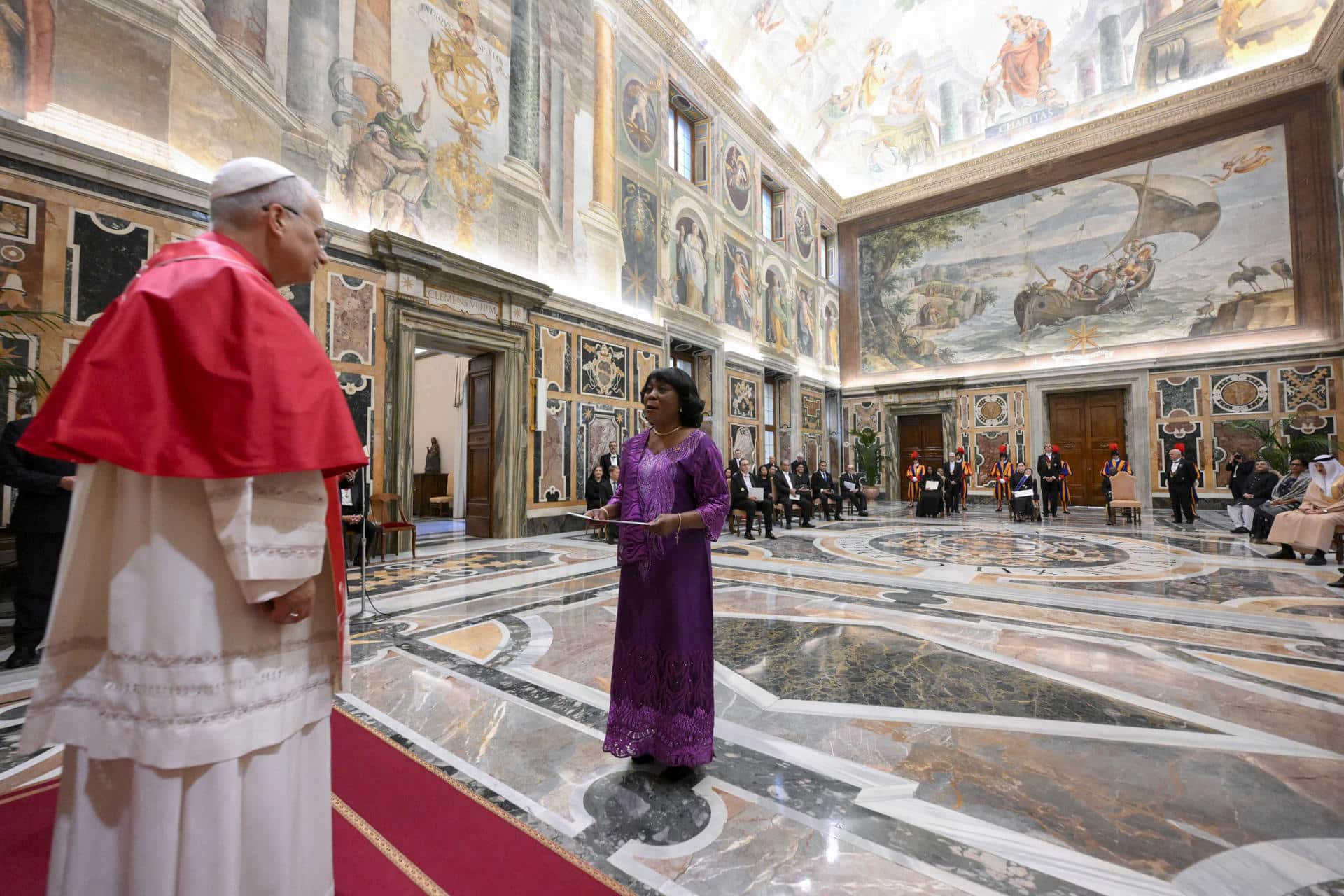 El papa León XIV en el Vaticano. EFE/ Simone Risoluti/Vatican Media SOLO USO EDITORIAL/SOLO DISPONIBLE PARA ILUSTRAR LA NOTICIA QUE ACOMPAÑA (CRÉDITO OBLIGATORIO)