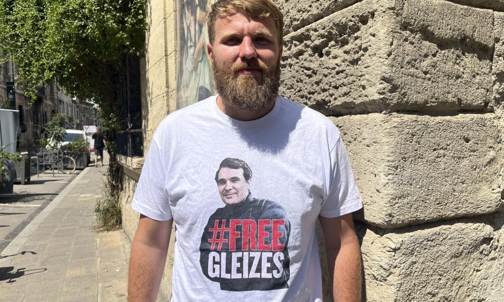 Imagen de archivo de Maxime, hermano del periodista deportivo francés Christophe Gleizes, condenado a siete años de cárcel en Argelia. 
EFE/Nerea González