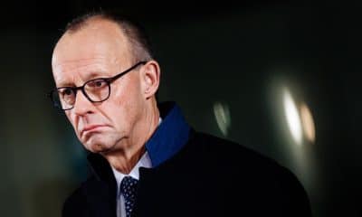 El canciller alemán Friedrich Merz , Alemania, 09 de diciembre de 2025.