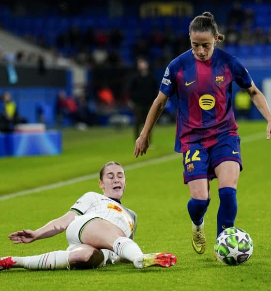 Fotografía de Alejandro García, en la que puede verse en una imagen de archivo del 12 de noviembre de 2025 a la defensa del Barça Ona Batlle, durante un partido. EFE