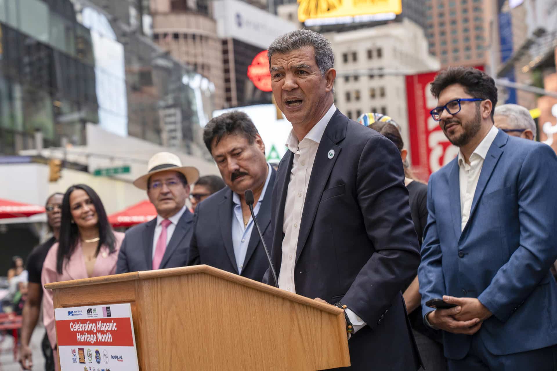 El comisionado del Departamento de Transporte de Nueva York, Ydanis Rodríguez. Imagen de archivo. EFE/ Angel Colmenares