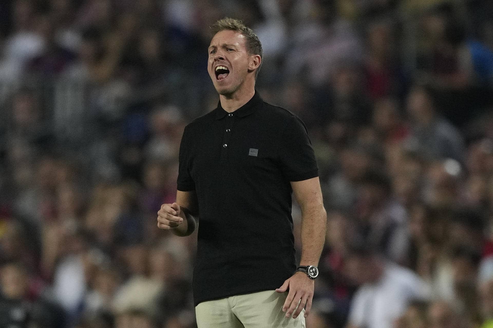 Julian Nagelsmann, seleccionador alemán. EFE / Alejandro García.