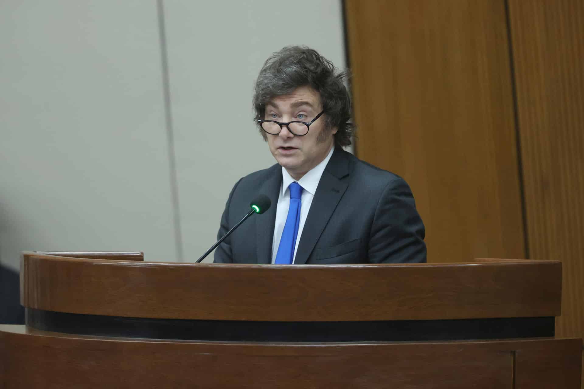 El presidente de Argentina, Javier Milei, en una foto de archivo. EFE/ Juan Pablo Pino