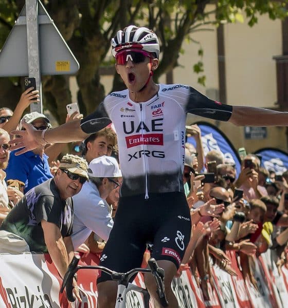 El mexicano Isaac del Toro, de l equipo UAE Emirates, en foto de archivo de Javier Zorrilla . EFE