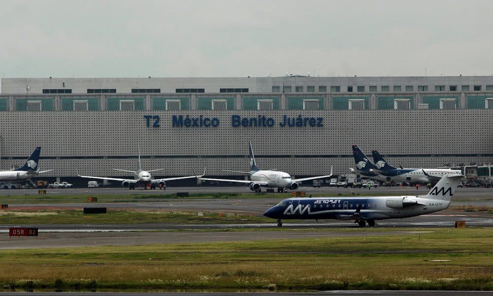 Fotografía de archivo que muestra la terminal 2 del Aeropuerto Internacional ,en Ciudad de México (México). EFE/ Sáshenka Gutiérrez