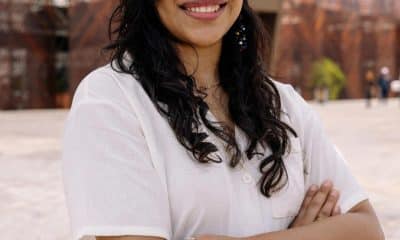 Fotografía fechada el 21 de noviembre de 2025 cedida por Greenpeace, que muestra a la ambientalista Viridiana Lázaro posando durante la COP30 celebrada en Bélem (Brasil).  EFE/Greenpeace México/SOLO USO EDITORIAL/NO VENTAS/SOLO DISPONIBLE PARA ILUSTRAR LA NOTICIA QUE ACOMPAÑA (CRÉDITO OBLIGATORIO)