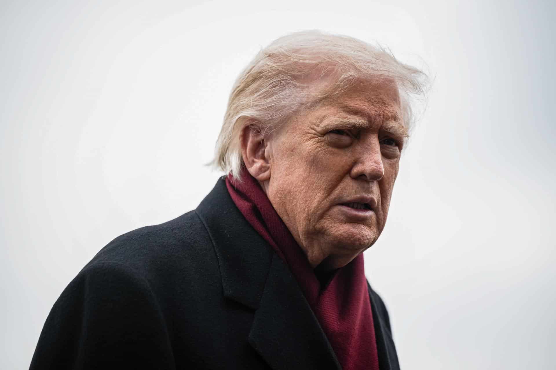 Fotografía del 22 de noviembre de 2025 del presidente de EE.UU., Donald Trump. EFE/EPA/GRAEME SLOAN / POOL