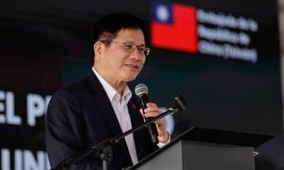 Fotografía de archivo del ministro de Exteriores de Taiwán, Lin Chia-lung.
EFE/ Juan Pablo Pino