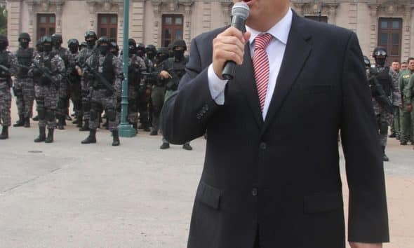 Fotografía de archivo del 4 de octubre de 2016 del exgobernador César Duarte. EFE/Jonathan Fernández