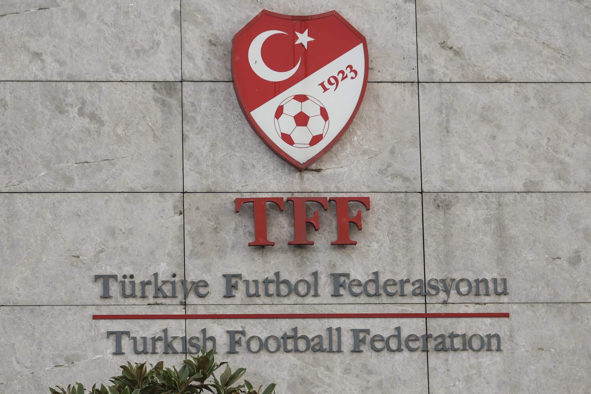 Sede de la Federación de Fútbol de Turquía en Estambul. EFE/EPA/ERDEM SAHIN
