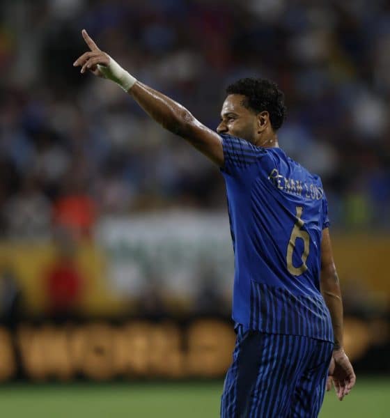 Foto de archivo de Miguel Rodríguez en la que aparece Renan Lodi con la camiseta del Al Hilal.