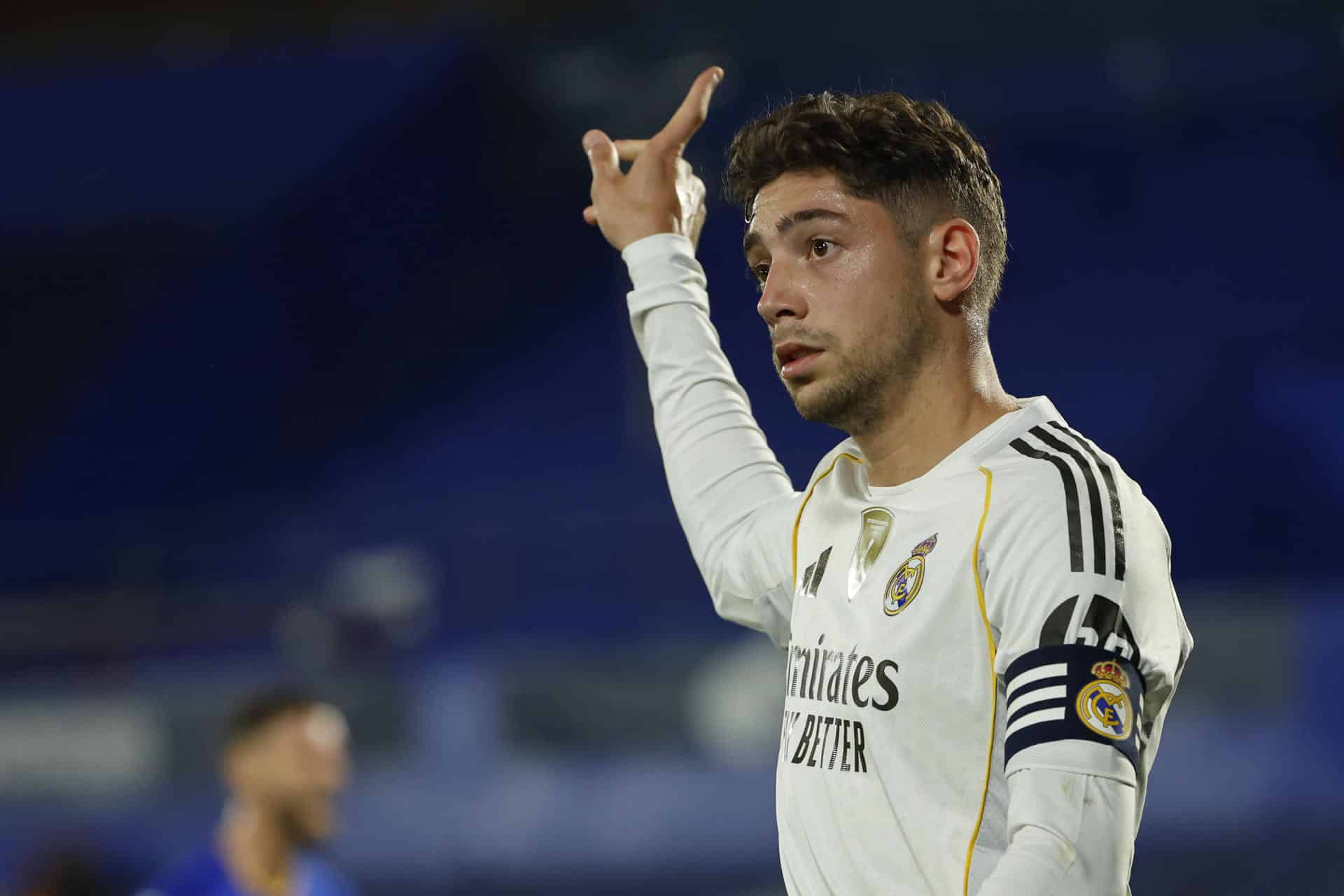 El centrocampista uruguayo del Real Madrid, Federico Valverde. EFE/Mariscal.