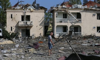 Daños en viviendas de Odesa por un ataque ruso en una imagen de archivo. EFE/EPA/STR