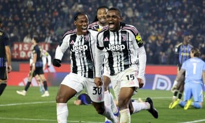 Pierre Kalulu, tras el 0-1. EFE/EPA/ENRICO MATTIA DEL PUNTA