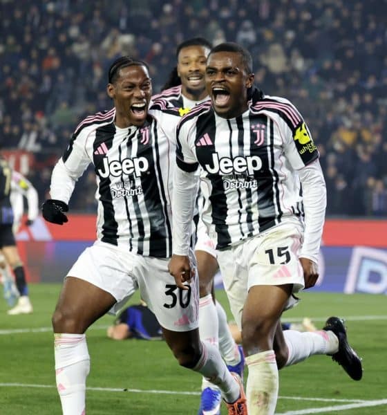 Pierre Kalulu, tras el 0-1. EFE/EPA/ENRICO MATTIA DEL PUNTA