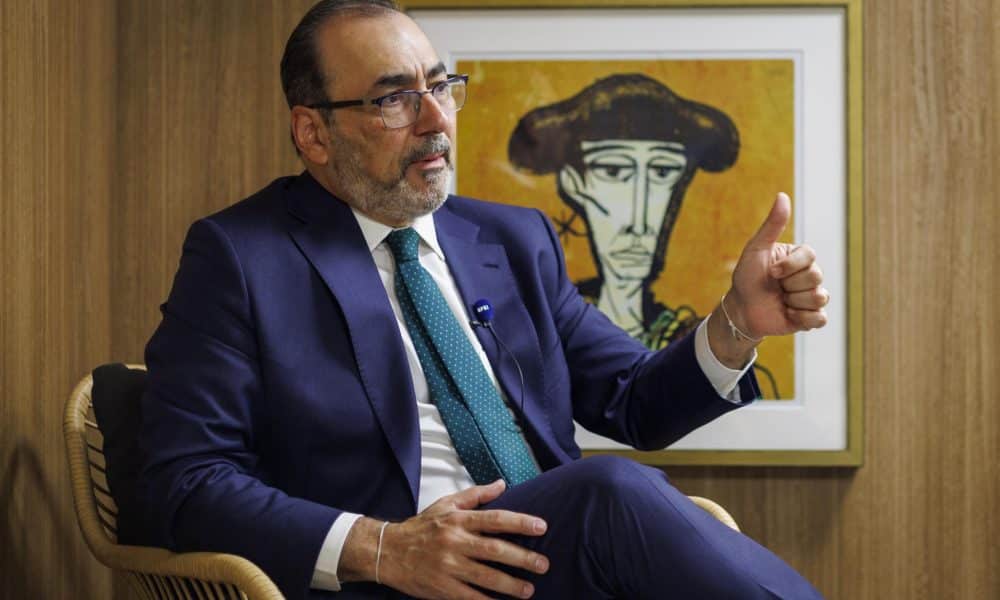 Foto de archivo del presidente del Banco de Desarrollo de América Latina y el Caribe, Sergio Díaz-Granados. EFE/Julio Muñoz