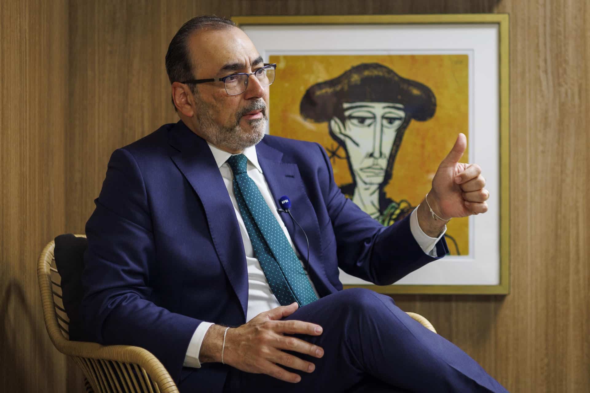 Foto de archivo del presidente del Banco de Desarrollo de América Latina y el Caribe, Sergio Díaz-Granados. EFE/Julio Muñoz