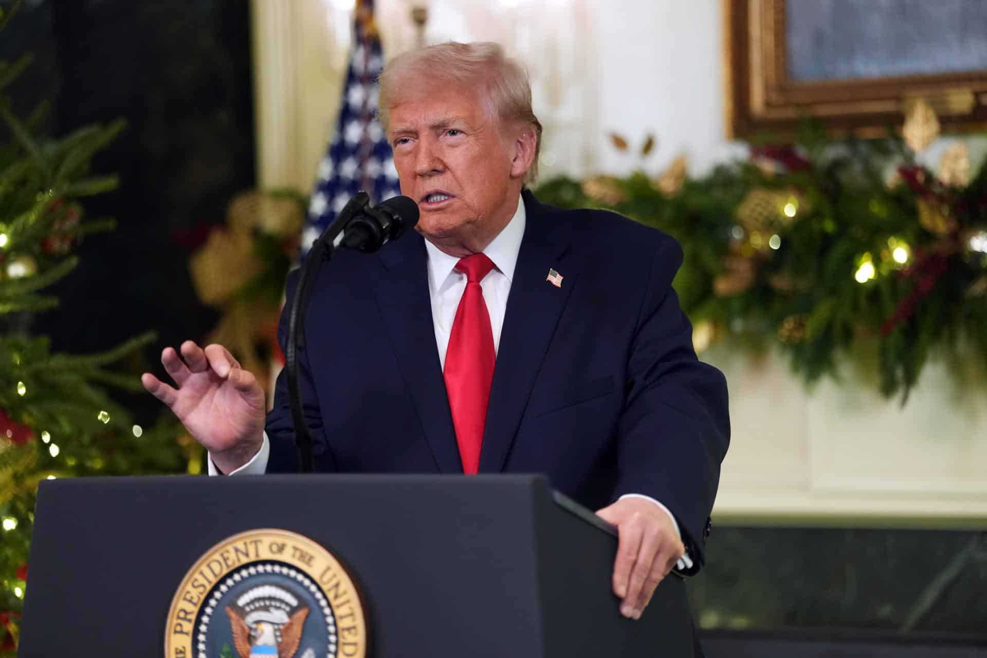 El presidente de Estados Unidos, Donald Trump. EFE/EPA/Doug Mills / POOL