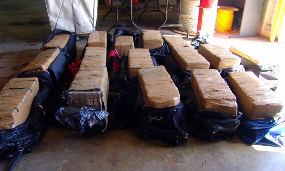 Imagen de archivo de paquetes de cocaína decomisados por autoridades de Estados Unidos.  EFE/ICE/USO EDITORIAL SOLAMENTE/NO VENTAS[USO EDITORIAL SOLAMENTE/NO VENTAS]