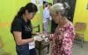 Una persona vota este domingo, en San Antonio de Flores, El Paraíso (Honduras). EFE/ Wilfredo Antunez
