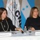 Foto de archivo de la consejera presidenta del Consejo Nacional Electoral (CNE) de Honduras, Ana Paola Hall (d), y la consejera miembro del pleno, Cossette López-Osorio. EFE/ Gustavo Amador
