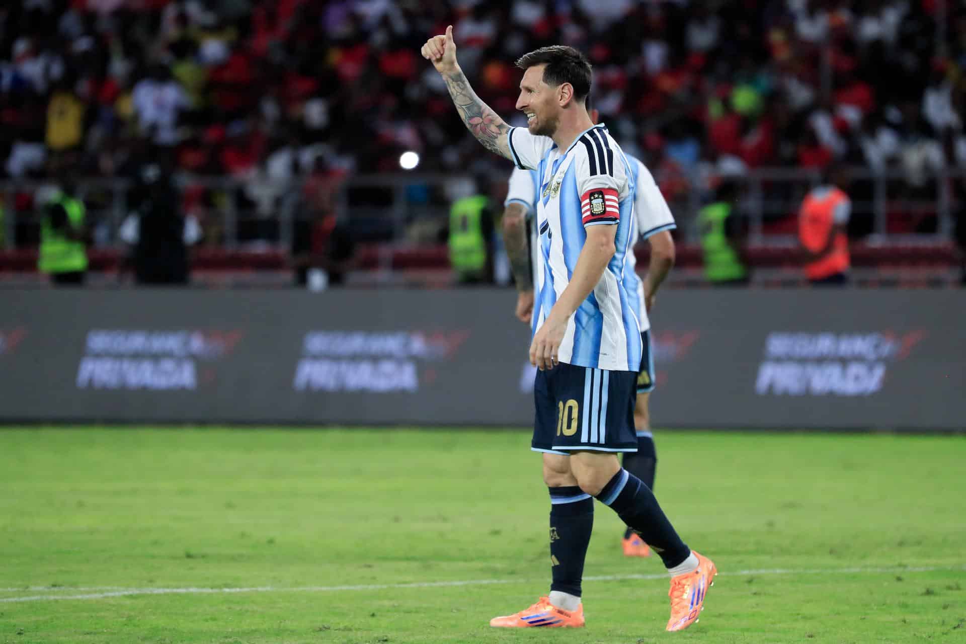 Lionel Messi, capitán de la selección de Argentina. EFE/EPA/AMPE ROGERIO