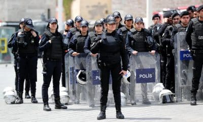 Miembros de la Policía turca en una imagen de archivo. EFE/ Tolga Bozoglu