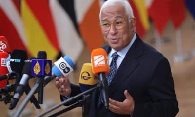 El presidente del Consejo Europeo, António Costa, en la cumbre del Consejo de la UE en Bruselas, Bélgica, el 18 de diciembre de 2025. EFE/EPA/OLIVIER MATTHYS