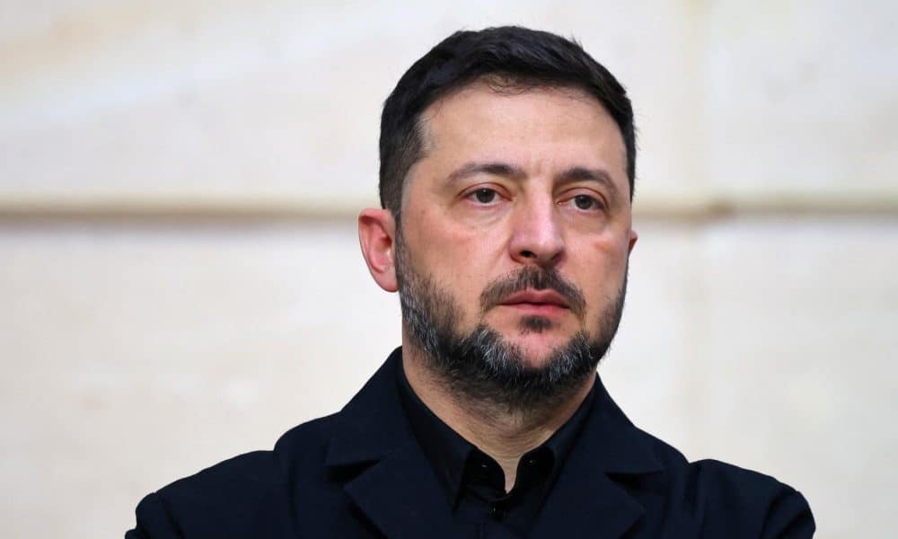 El presidente de Ucrania, Volodímir Zelenski, en una imagen de archivo. EFE/EPA/SARAH MEYSSONNIER / POOL MAXPPP OUT