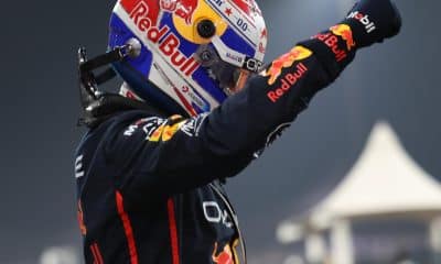 ABU DHABI, 06/12/2025.- El cuádruple campeón mundial neerlandés Max Verstappen (Red Bull), que buscará este domingo, desde la 'pole', el milagro deportivo de anotarse, por quinta vez seguida, el Mundial de Fórmula Uno, en el Gran Premio de Abu Dabi, el último del año. EFE/EPA/ALI HAIDER