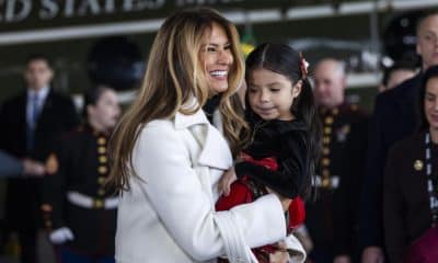 Foto de archivo de la primera dama de EE.UU., Melania Trump. EFE/JIM LO SCALZO