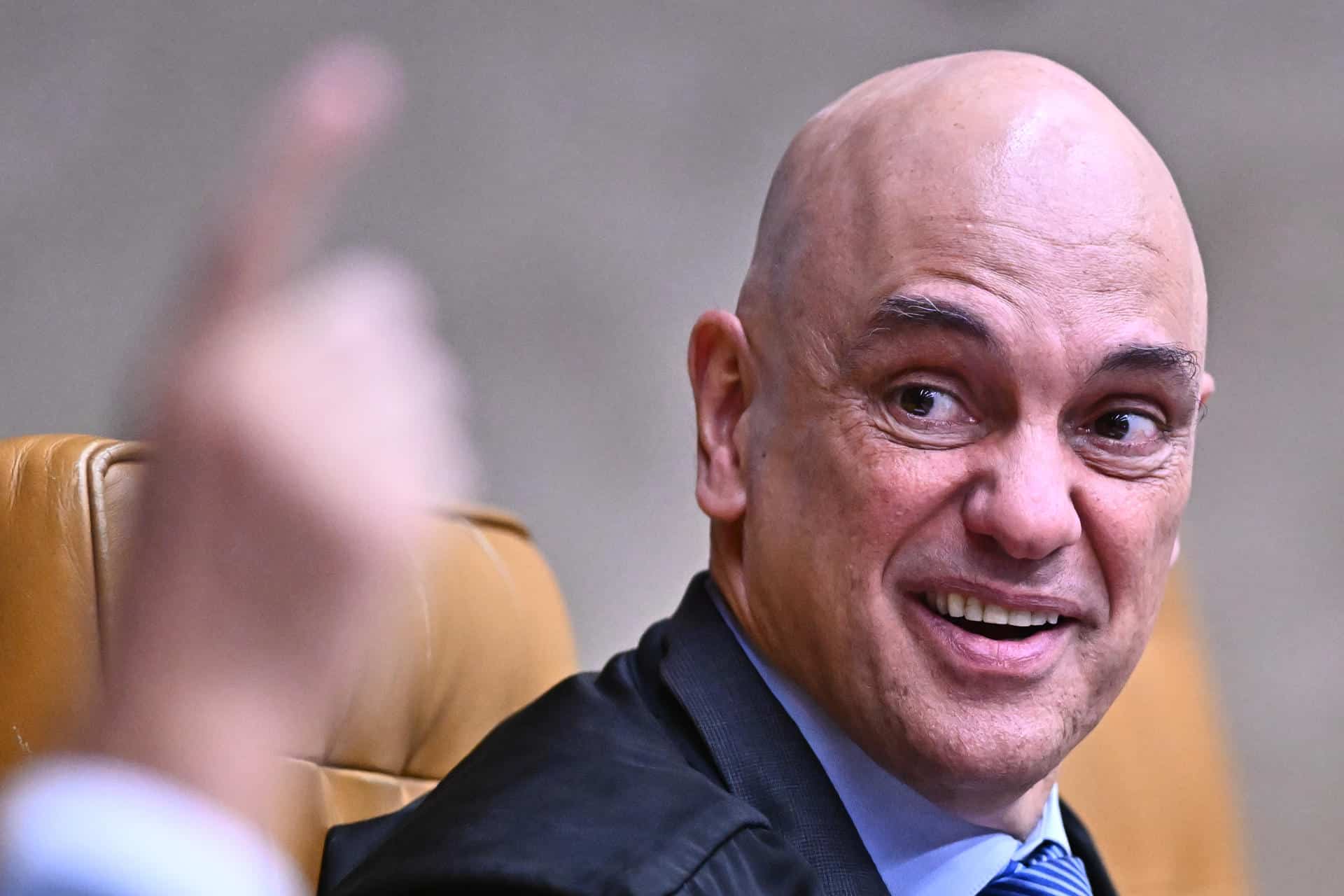 Fotografía del 10 de diciembre de 2025 del ministro de la Suprema Corte de Brasil, Alexandre de Moraes, en Brasilia (Brasil). EFE/ Andre Borges