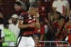 Samuel Lino, de Flamengo, celebra un gol ante el Ceará en el estadio Maracaná en Río de Janiero. EFE/Antonio Lacerda
