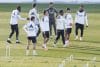 Los jugadores del Real Madrid durante un entrenamiento del conjunto blanco en la Ciudad Deportiva de Valdebebas, este martes. EFE/Sergio Pérez
