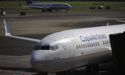 Fotografía de archivo que muestra un avión de la aerolínea Copa Airlines en el Aeropuerto Internacional de Tocumen, en Ciudad de Panamá (Panamá). EFE/ Bienvenido Velasco