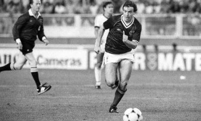 Foto de archivo del jugador escocés John Robertson en el Campeonato de Mundo de Fútbol España 82 EFE.