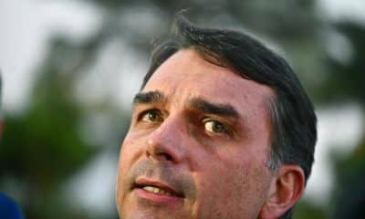 El senador brasileño Flávio Bolsonaro, hijo de expresidente Jair Bolsonaro. EFE/ Andre Borges