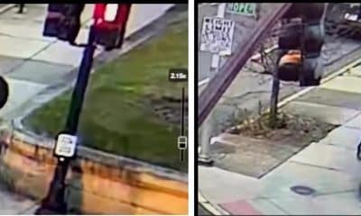 Composición de dos capturas del vídeo difundido por el Departamento de Policía de Providence donde se ve la persona de interés en el caso del Tiroteo de la Universidad Brown en Providence, Rhode Island. EFE/Departamento de Policía de Providence /SOLO USO EDITORIAL /NO VENTAS /SOLO DISPONIBLE PARA ILUSTRAR LA NOTICIA QUE ACOMPAÑA /CRÉDITO OBLIGATORIO