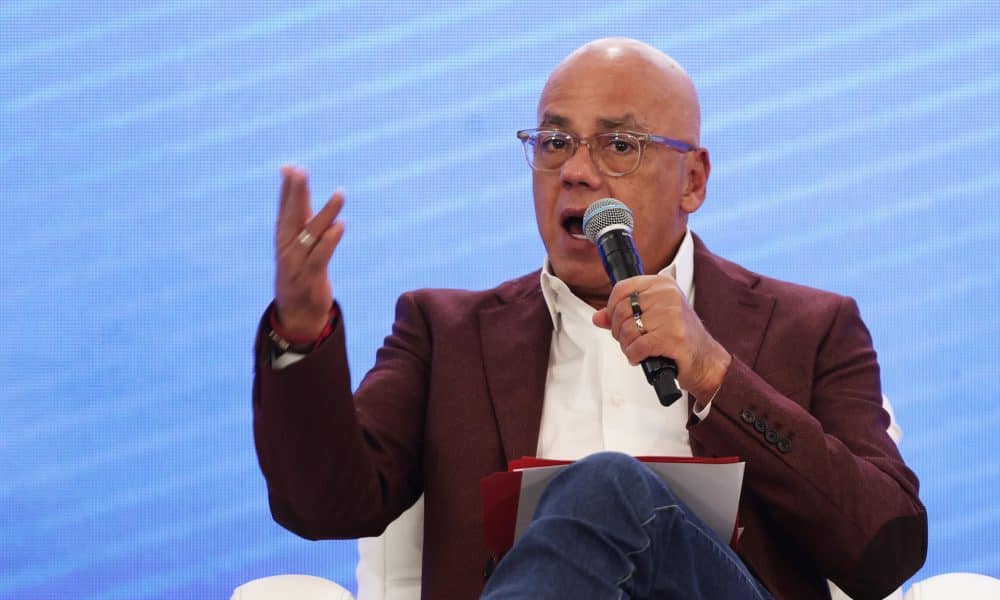 El presidente de la Asamblea Nacional de Venezuela, Jorge Rodríguez, en una foto de archivo. EFE/ Ronald Pena R