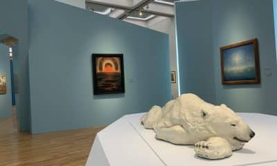 -El Museo Tretiakov de Moscú dedica una exposición de arte al Ártico ruso, donde presenta más de 130 obras de diversos géneros y técnicas, pero con un único tema: la vida en el extremo norte. La exposición abarca desde el siglo XVIII hasta la actualidad, reflejando la evolución de la comprensión artística acerca del Ártico en el país; desde imágenes románticas de los primeros exploradores hasta evidencias documentales del desarrollo de la región.-EFE/ Oleg Lukín