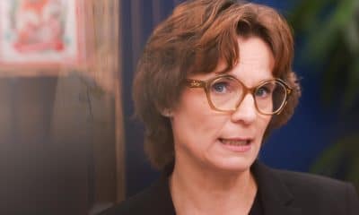 La comisaria europea de Medioambiente, Resiliencia Hídrica y Economía Circular Competitiva, Jessika Roswall. EFE/EPA/OLIVIER HOSLET