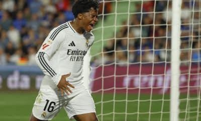 El delantero brasileño del Real Madrid, Endrick, en foto de archivo. Mariscal.