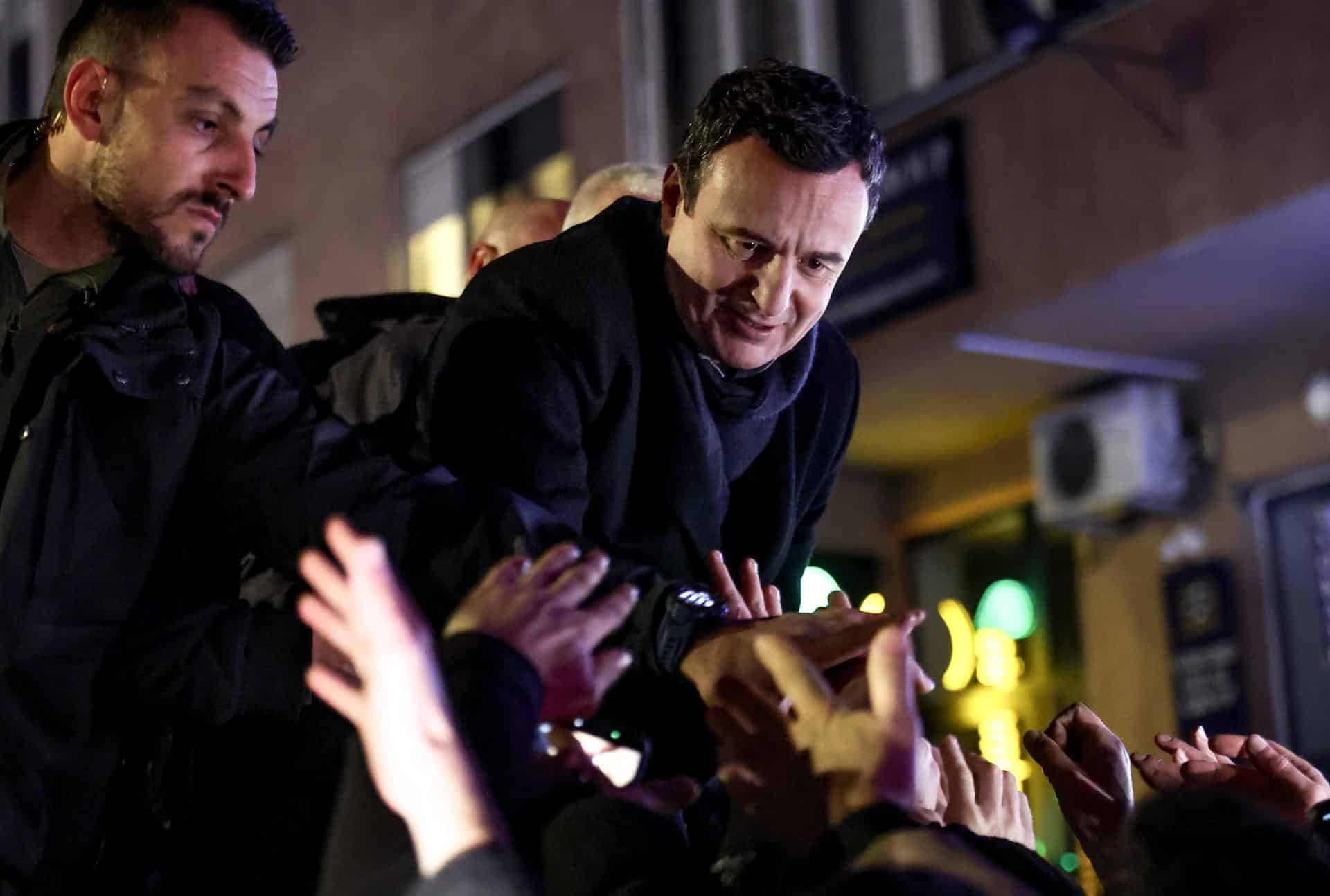 El primer ministro en funciones de Kosovo, Albin Kurti. EFE/EPA/GEORGI LICOVSKI