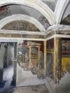 Un proyecto de restauración en la Villa di Poppea, en Torre Annunziata (sur de Italia), ha revelado frescos inéditos que muestran el esplendor artístico y arquitectónico del Imperio romano, en una residencia atribuida a la segunda esposa del emperador Nerón. EFE/Parque Arqueológico de Pompeya***SOLO USO EDITORIAL/SOLO DISPONIBLE PARA ILUSTRAR LA NOTICIA QUE ACOMPAÑA (CRÉDITO OBLIGATORIO)***